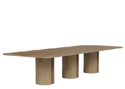 dd tyson pillar base broadroom table 3600 mm 