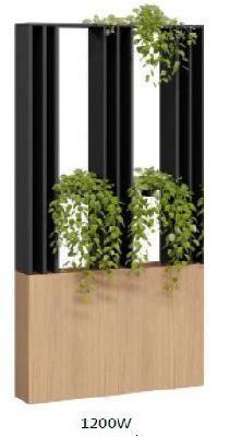 dd corridor vertical garden divider1200 mm / with plants
