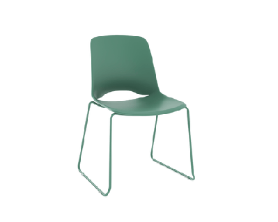 ol vista glide sled base hospitality stacking chairmoss 