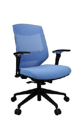 gp vogue medium high mesh back boardroom chairblue