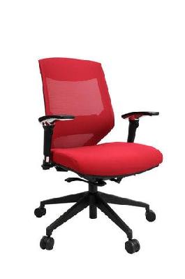 gp vogue medium high mesh back boardroom chairred