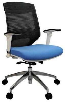 gp vogue ergonomic medium mesh back task chairblue