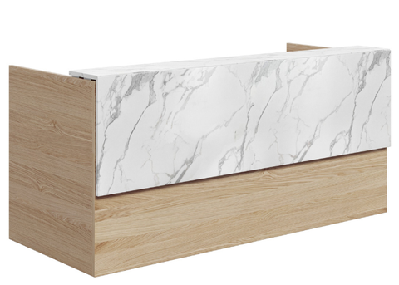 dd merri avalanche premium reception counter 1800 x 850d x 1100h / with led lights 