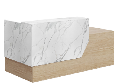 dd merri covet premium reception counter 1800w x 850d x 1100h 