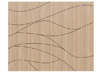 dd wave decorative wall panel 