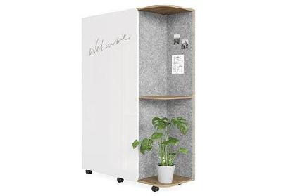 dd multipurpose portable storage with white sheen door 