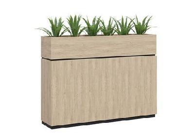 dd willow planter divider 1500w x 300d x 1350h 