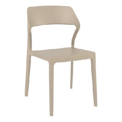 fl snow stackable hospitality outdoor chairtaupe