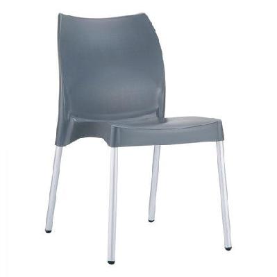 fl vita hospitality outdoor stackable chairanthracite