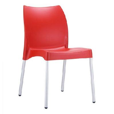 fl vita hospitality outdoor stackable chairred