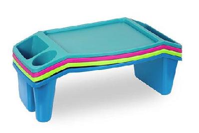 vc student stackable flexi desk – set of 4 blue