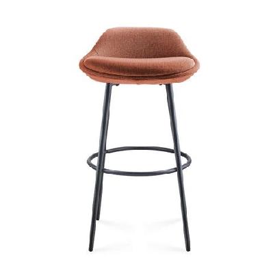 rl eros metal leg hospitality bar stool stone
