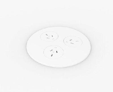 cm blinky 3 pin in desk power podwhite / 500mm tag for softwaring / without usb