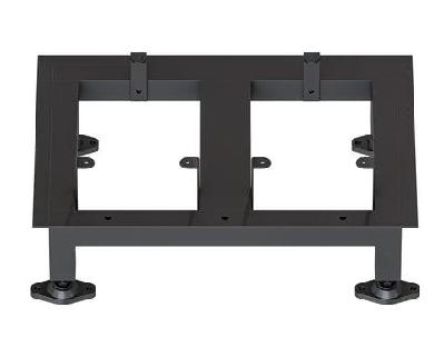 rl go metal locker stands to suit 2 lockers – 610mm width