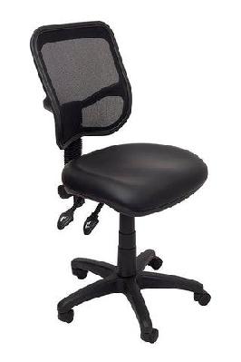 rl em300 mesh back operator chair pu leather