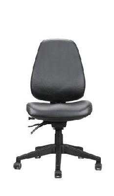 rl endeavour pro pu leather upholstered high back operator chair