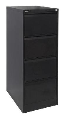 rl go vertical filing cabinets – 4 drawerblack ripple