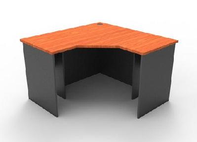 rl rapid worker corner desk natural oak / 1200w x 1500w