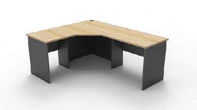 rl rapid worker corner desknatural oak / 1800w x 1500w