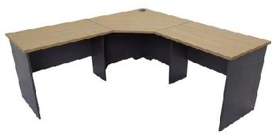 rl rapid worker corner desknatural oak / 1800w x 1800w