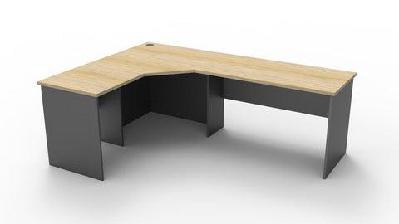 rl rapid worker corner desknatural oak / 2100w x 1500w