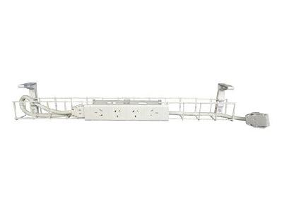 cm single tier cable management kit with interconnecting lead4 x gpo / 1250mm / white