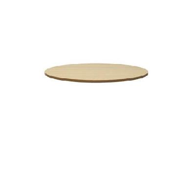 tw disk base round meeting tablenatural oak / 600mm dia