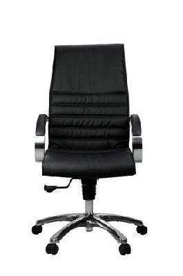 gp franklin leather upholstered executive chair medium 