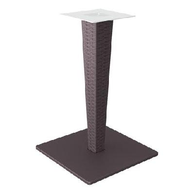 fl riva hospitality outdoor table basechocolate