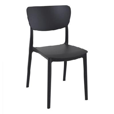fl monna hospitality outdoor stackable chair olive green 