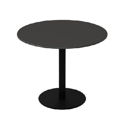 rl estilo disc base round meeting tableblack / black / 1200 dia