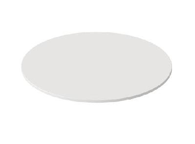 tw disk base round meeting table - largenatural white / 1500mm dia