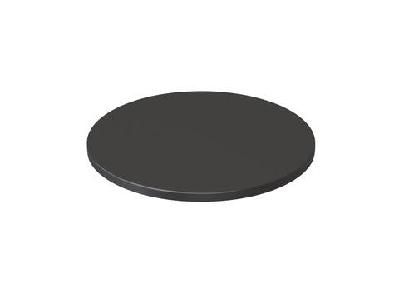 tw disk base round bar tableblack / 900mm dia