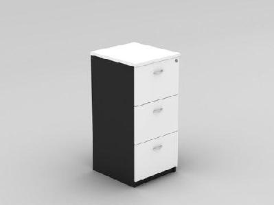 gp omsystem commercial office 3 drawer filing cabinetwhite/charcoal