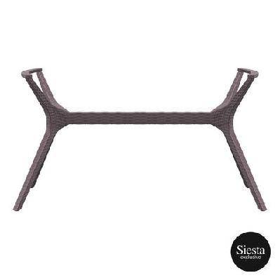 fl ibiza hospitality table legs1530w x 7250h x 580d / chocolate