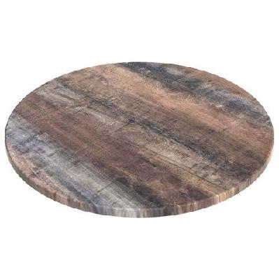 fl sm france 700mm diameter round hospitality table top wenge 
