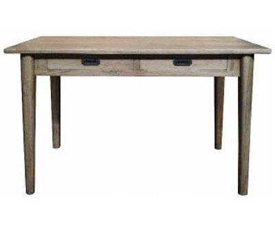 tiffany solid timber 2 drawer console 