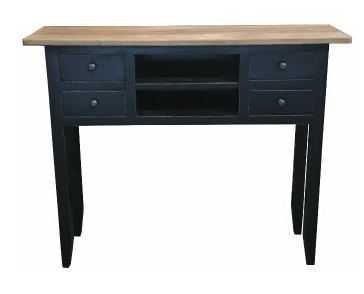 bambi recycled elm timber hall table 