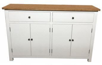lucia 2-drawer 4-door buffet 