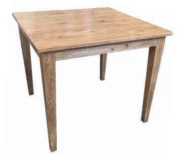 oak square table 