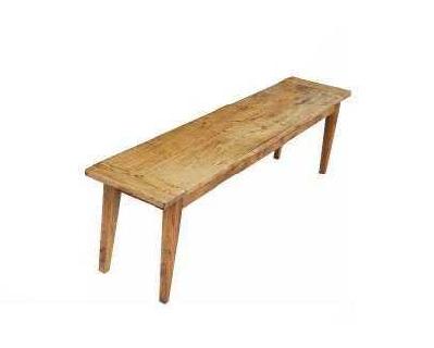 honey recycled elm timber dining bench 