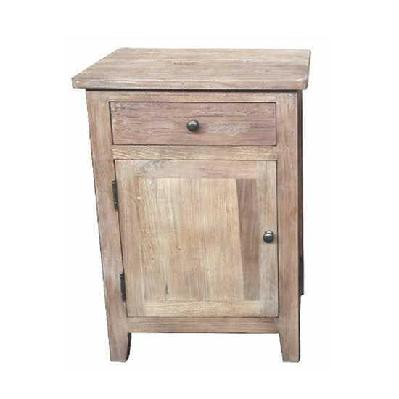 1-drawer 1-door bedside 