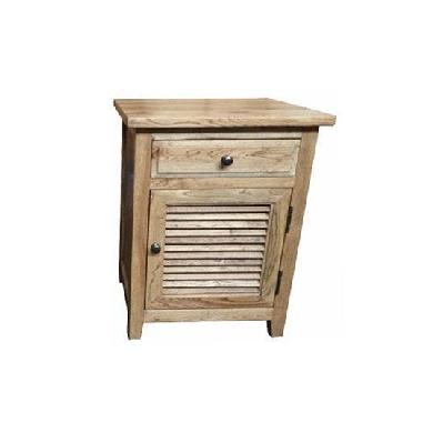 louvre 1 drawer 1 door bedside (right) 