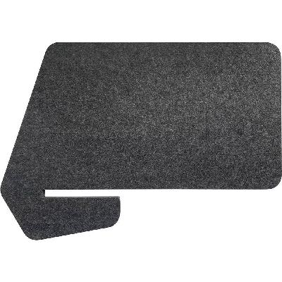 sana acoustic desk divider slider 796 x 564 x 24mm shadow 