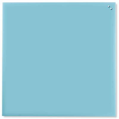 naga magnetic glassboard 1000 x 1000mm turquoise 
