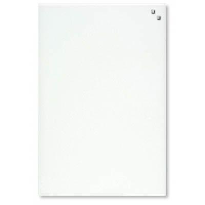naga magnetic glassboard 400 x 600mm white 
