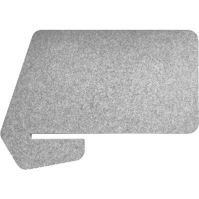 sana acoustic desk divider slider 796 x 564 x 24mm moonlight pack 4 