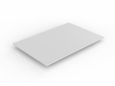 custom made rectangular table tops - various colours