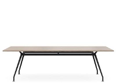 dd apollo boardroom table with black base 