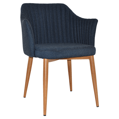 coogee arm chair - gravity navy 